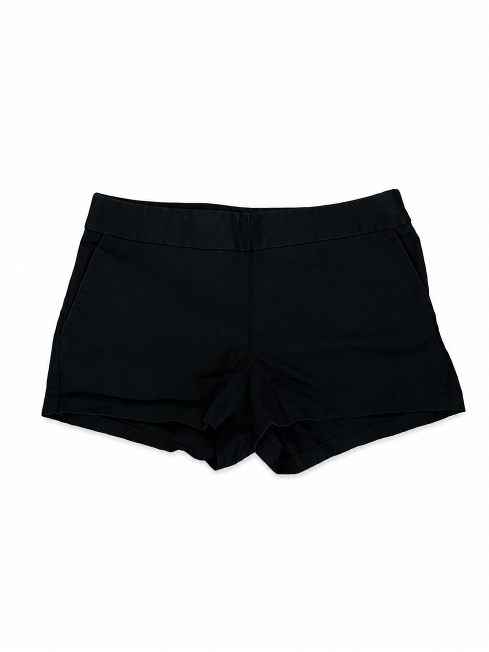 Express Black Cotton Low Waisted Micro Shorts Size 0
